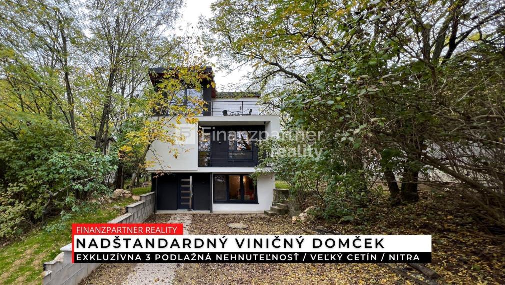 Exkluzívny rekreačný dom, Veľký Cetín, Nitra