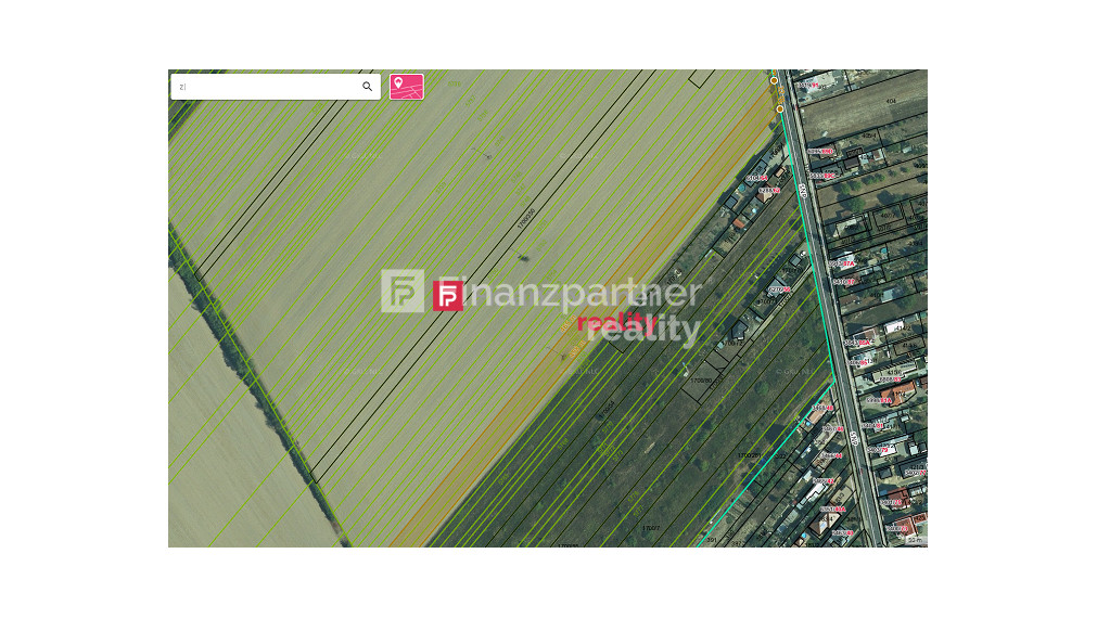 Na predaj pozemky na ulici SNP (7788 m2), Michalovce