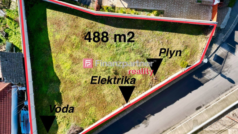 Na predaj stavebný pozemok v centre mesta 488 m2