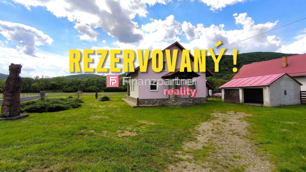 !rezervovaný RODINNÝ DOM S POZEMKOM SNOV V CENTRE ČABÍN