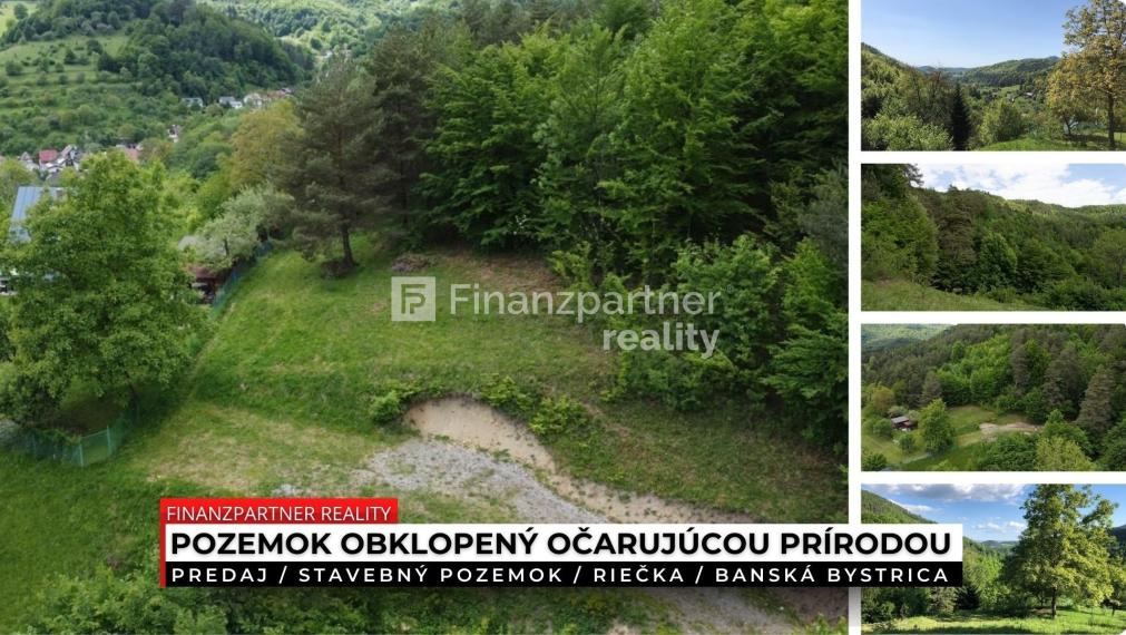 Stavebný pozemok 2451 m², Riečka, Banská Bystrica