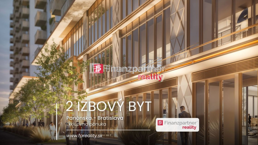 TOP - 2 izbový investičný byt, Panónska cesta - Bratislava, Petržalka