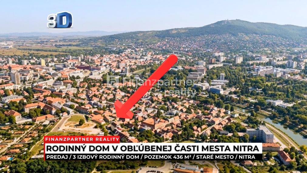 Staré Mesto, Nitra – dom s výbornou polohou a potenciálom