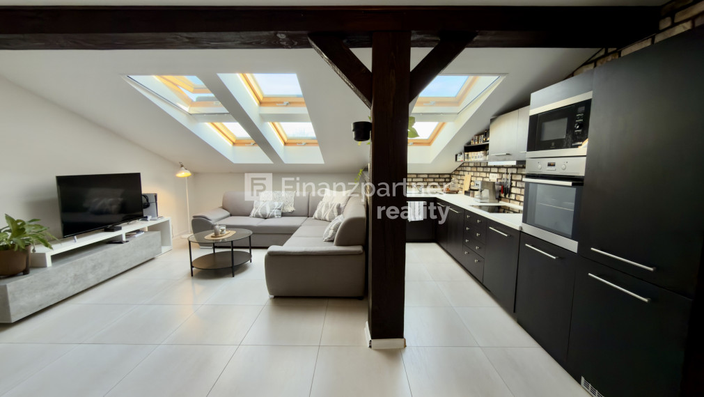 Na predaj sympatický 2 izbový podkrovný byt v obci Trnávka - Akcia platí do konca mesiaca