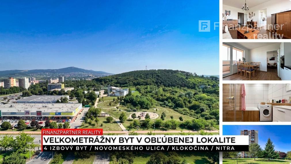 4 izbový byt po rekonštrukcii, Novomeského ulica, Nitra