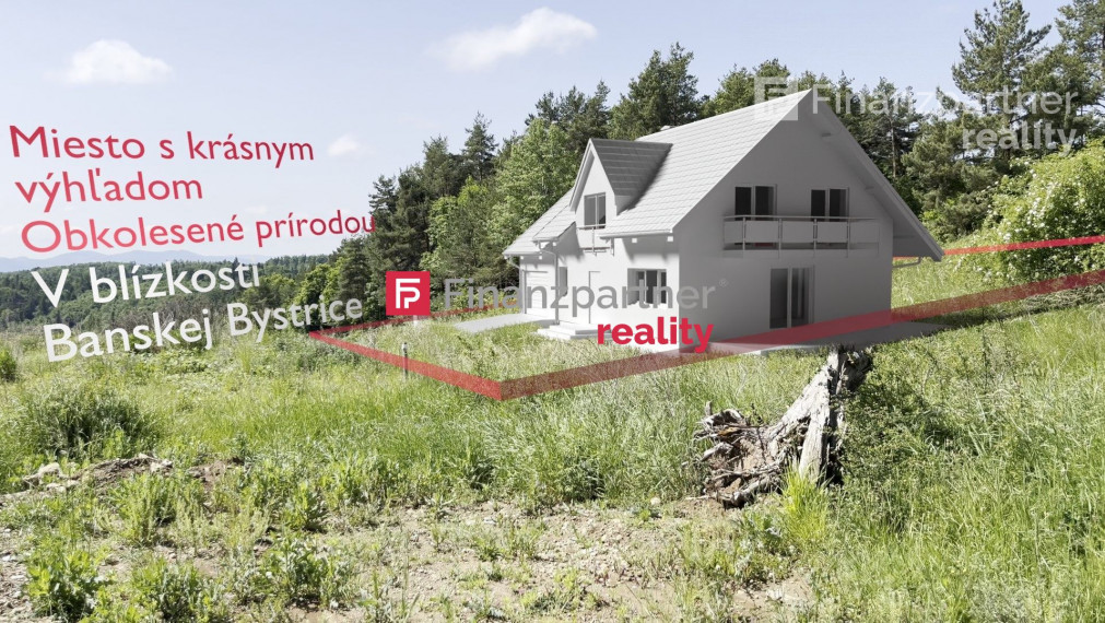 Stavebný pozemok 752m2, Badín, Banská Bystrica