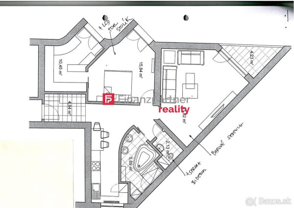 Predaj bytu v samotnom centre Bratislavy.