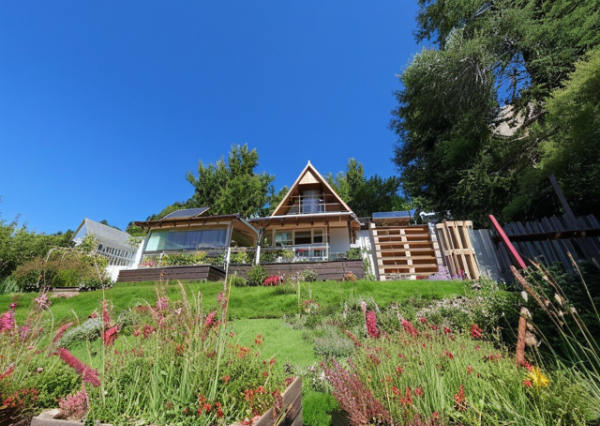 Chata  s dychberúcim výhľadom .