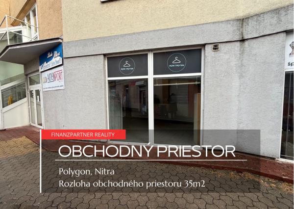 Prenájom - Obchodný priestor, Polygon, Nitra