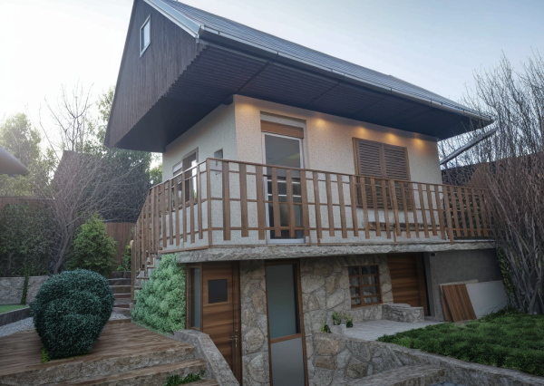 Novinka : murovaná chata pri Piešťanoch pre vaše zážitky .