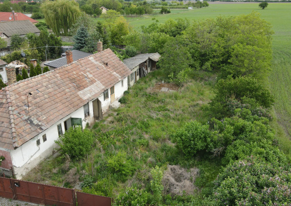 Starší rodinný dom s veľkým pozemkom v Mliečne pri Dunajskej Strede – 1 098 m²