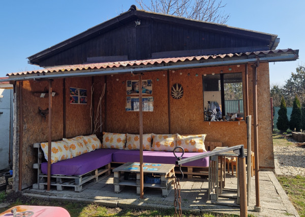 (F160-014REMAa) Záhrada s chatkou – Nová Stráž (Komárno)