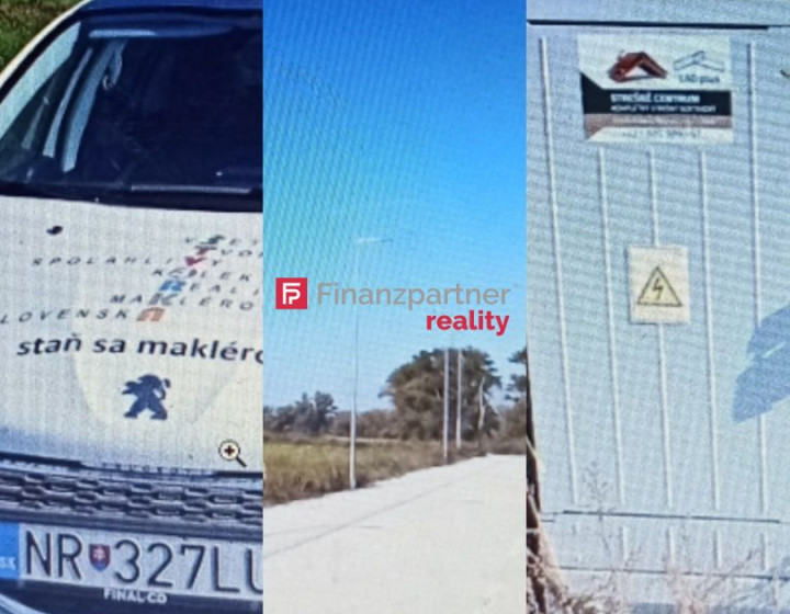 Exkluzívne pozemok pre radovú výstavbu rodinných domov neďaleko Nitry