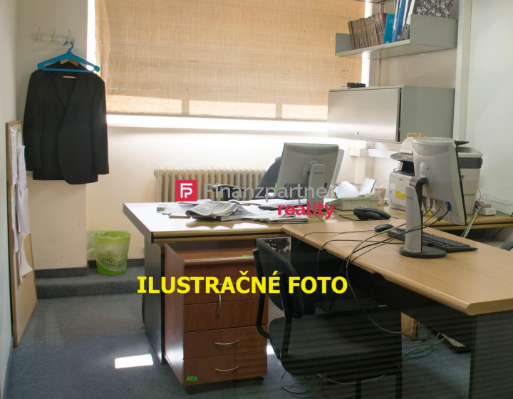 na prenájom kancelárie v centre mesta