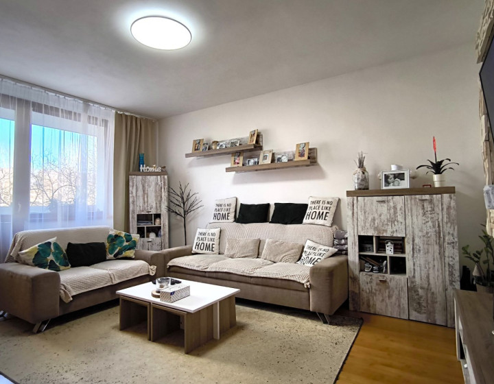 REZERVOVANÝ!!!  Štýlový 3-izb. byt