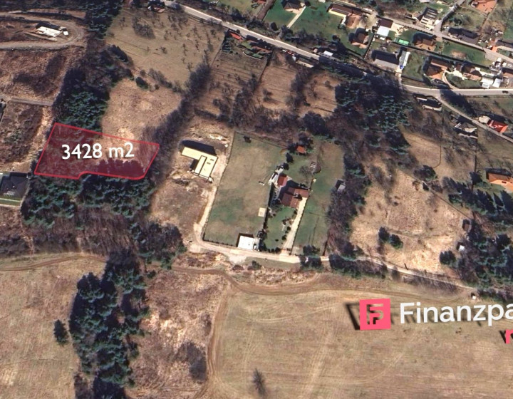 Investičná príležitosť, pozemok 3 428 m2, Badín, Pekný vŕšok