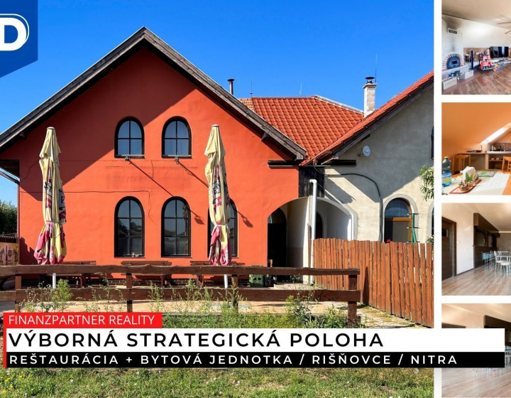 Reštaurácia + bytová jednotka, Rišňovce, Nitra