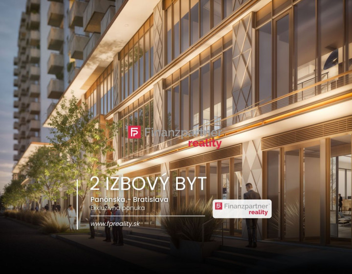 TOP - 2 izbový investičný byt, Panónska cesta - Bratislava, Petržalka