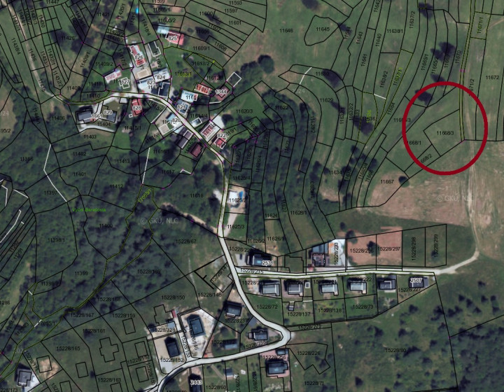 Exkluzívne na predaj orná pôda 761m2, Terchová, okres Žilina