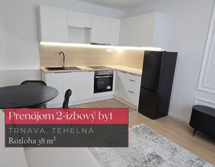 Prenájom 2 izbový byt v meste Trnava, Tehelná ulica