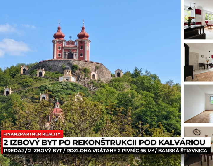 2 izbový byt pod Kalváriou, Banská Štiavnica