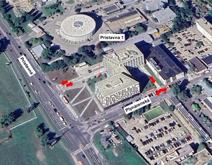 PRENÁJOM - moderný obchodný priestor  324 m2 - PRÍSTAVNÁ ul.