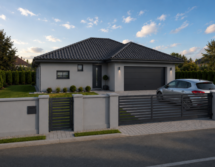 Rodinný dom s dvojgarážou, pozemok 803 m², Blahová