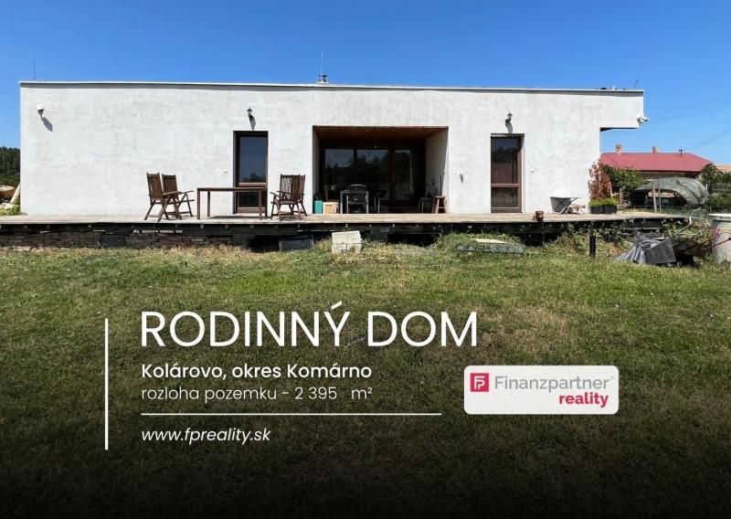 Rodinný dom s pozemkom 2 395 m², Kolárovo, Komárno